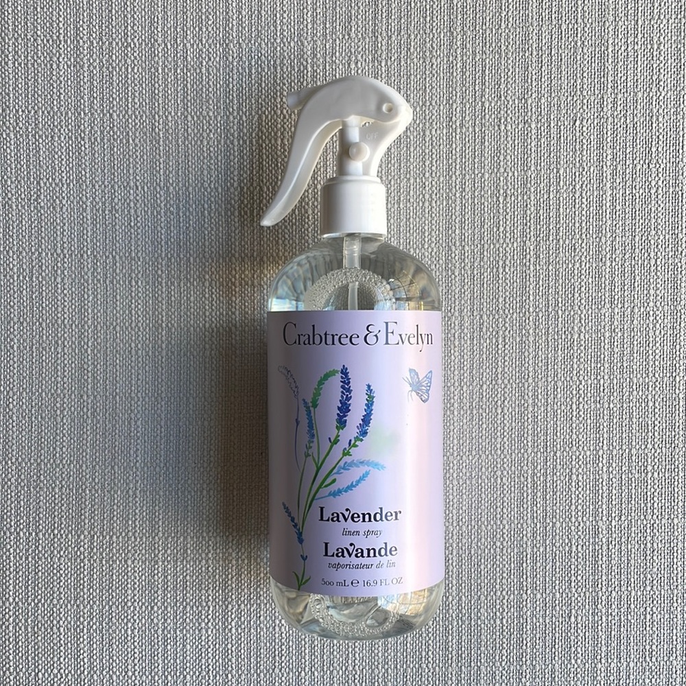 Crabtree & Evelyn Lavender Linen Spray 500ml (16.9 Oz)